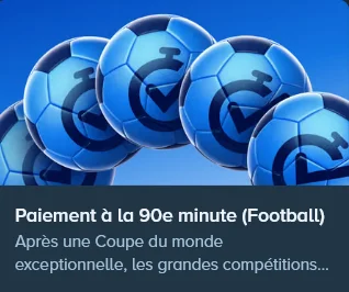 Bannière Stake paiement à la 90e minute football